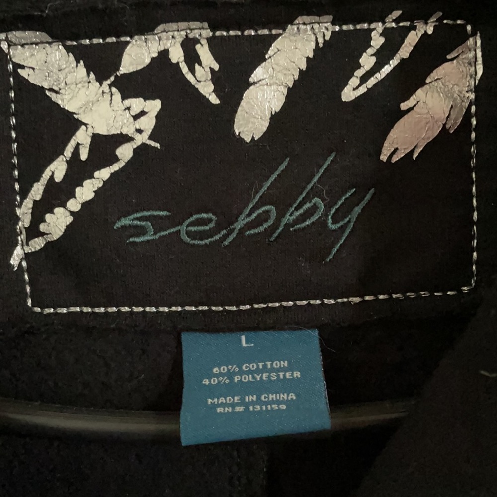 Sebby Black Jacket Large - Picture 2 of 4